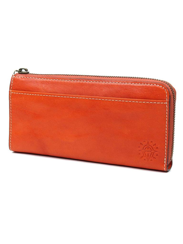 Long Wallet Zipper 0035894 Fons Series Orange [Dakota] L-shaped (0034894) DA-34894-34