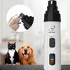 Electric Pet Nail Clippers for Dog Cat Nail Grinders Rechargeable USB Charging Pet Quiet Cat Paws Nail Grooming Trimmer Tools