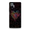 Чехол для телефона 'Паутина' для Redmi 14C 10C Note 15 14 13 12 10 11 K40 Pro Plus 5G Мягкий ТПУ Ударопрочный Корпус Fundas Capas Сумки