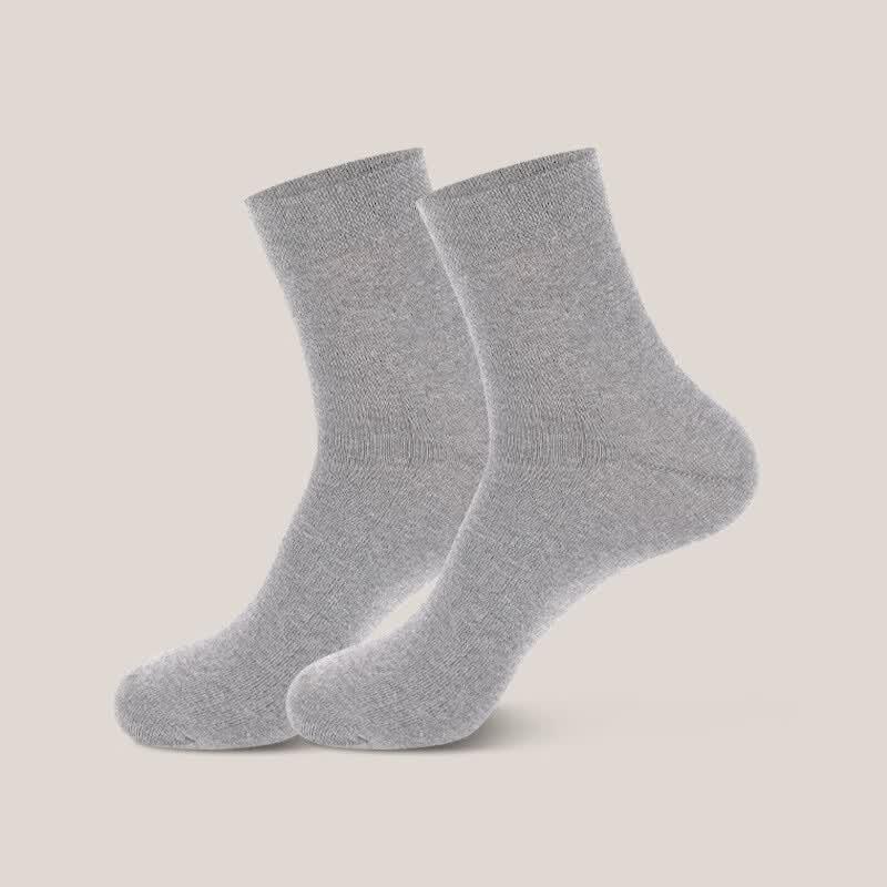 LangSha Thin Breathable Anti-Odor Mid-Calf Cotton Socks