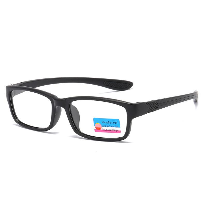 Photochromic  Reading Glasses Blue Light Blocking Square Frame Eyewear For Men Women Far Sight Presbyopia Eyeglasses