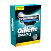 Set of Razor Cassettes with 3 Blades (16 Pcs), Mach3 Shaving 3-Bladed Cartridges Set of 16, Gillette