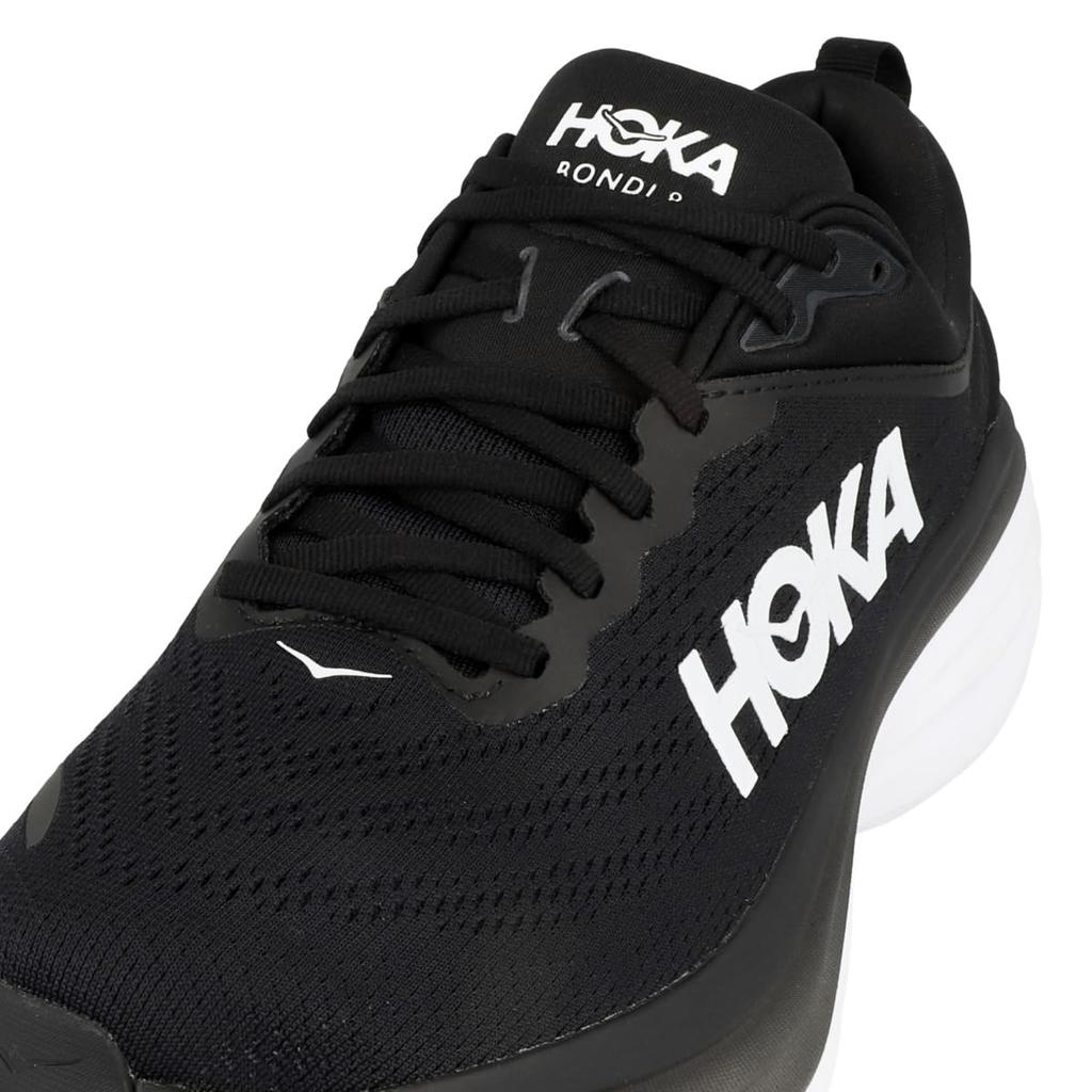 HOKA ONE ONE M BONDI 8 BLACK/WHITE 26.0CM