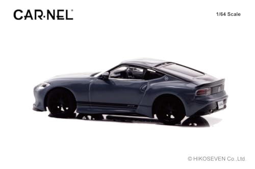 CARNEL Масштаб 1/64 Nissan Fairlady Z Версия ST Кастомизированное издание 2023 Серый стелс/Супер черный Готовое изделие