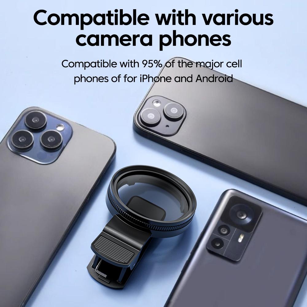 52mm 67mm Cpl Polarizer Filter For Iphone Android Smartphone Camera Lens For Water Glass Building Photography