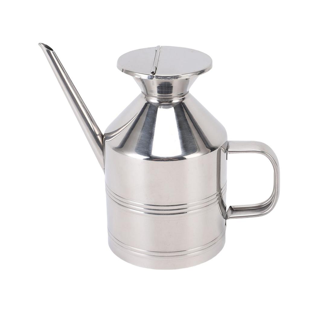 Oil Dispenser Multifunctional 304 Stainless Steel Oil Bottle Container Kitchen Gadget for Soy Sauce Olive Oil Vinegar
