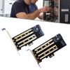Адаптерная карта M.2 PCIe NVMe SSD на PCIE 4.0 X1, карта полной скорости, адаптерная карта PCIE для M.2 NVME SSD 2230 2242 2260 2280