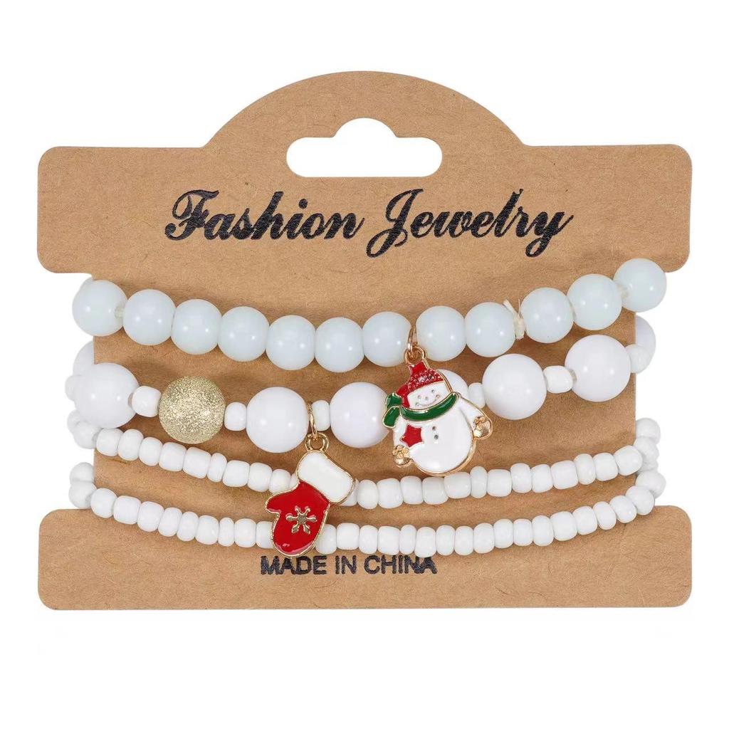 Bohemian Multilayer Turquoise Beaded Bracelet - European & American Travel Jewelry