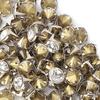 100pcs Crystal Inlay Crystal Rhinestone Rivets DIY Leather Craft Studs  Leather Craft Decoration
