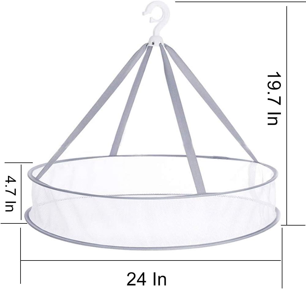 Складная сетчатая подставка для сушки трав, подвесная корзина для сушки, двухслойная сетчатая подставка для сушки трав, для одежды, сушки продуктов на воздухе