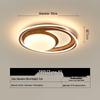 Walnut Ultra-Thin Full Spectrum Ceiling Light for Study Room, Living Room, or Bedroom