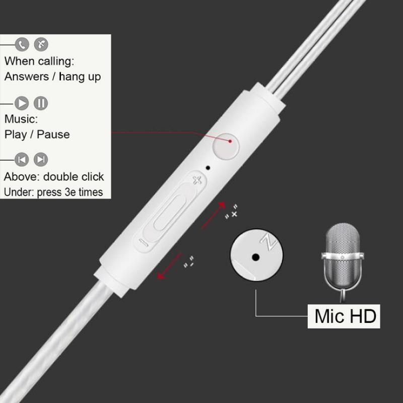 Hi-Fi универсальные наушники Smart Call-вкладыши для мобильного телефона с интерфейсом 3,5 мм, гарнитура