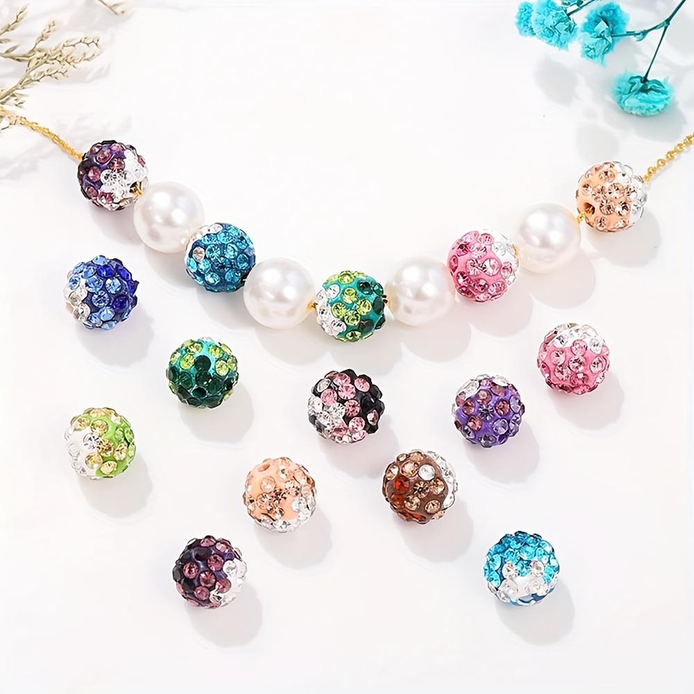 5/10/20 шт. Градиентные цветные точки алмазные мягкие глиняные декоративные бусины Мягкая глина Полные алмазные шарики Бусины россыпью DIY Звездное небо Барьерные бусины