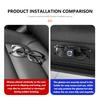 Car Seat Self-Adhesive Eyeglasses Holder Storage Sunglasses For Volvo Xc60 Xc90 V40 V60 S60 V50 V90 S80 C40 XC40 V70 XC70 C30