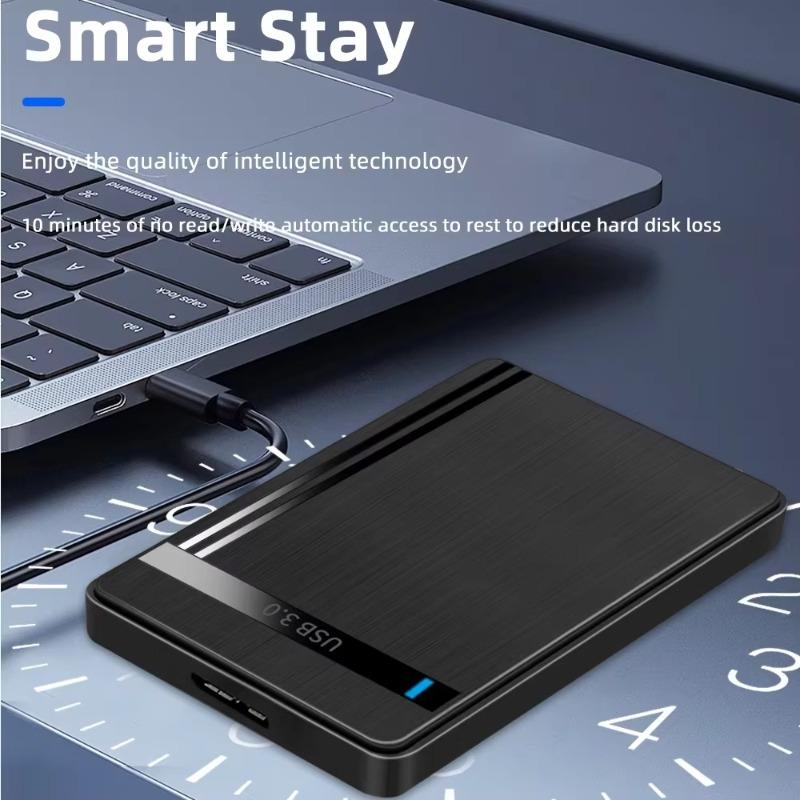 2,5-дюймовый корпус для жесткого диска SATA на USB 3.0, внешний жесткий диск, скорость 6 Гбит/с, корпус для жесткого диска SATA SSD, корпус для мобильного жесткого диска Micro B, аксессуары для ноутбуков и ПК