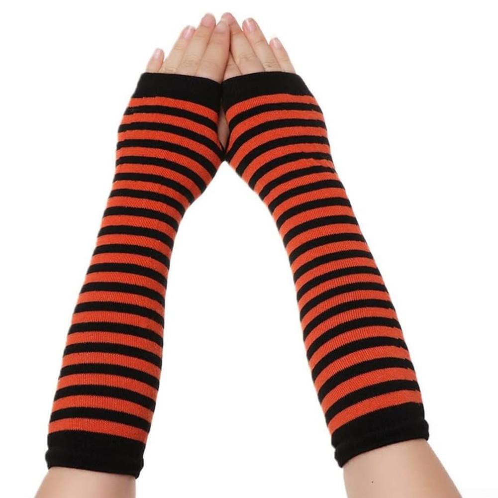 Осенние/зимние женские перчатки, модные варежки на локтях