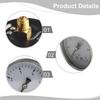 Easy Installation Pressure Gauge Pressure Meter 0-6 Bar Gauge Air Pressure Gauge Easy Installation Leak-Proof Connection