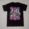 SEX PISTOLS Флаг Логотипа Группы Полноразмерная S-5XL Унисекс Футболка