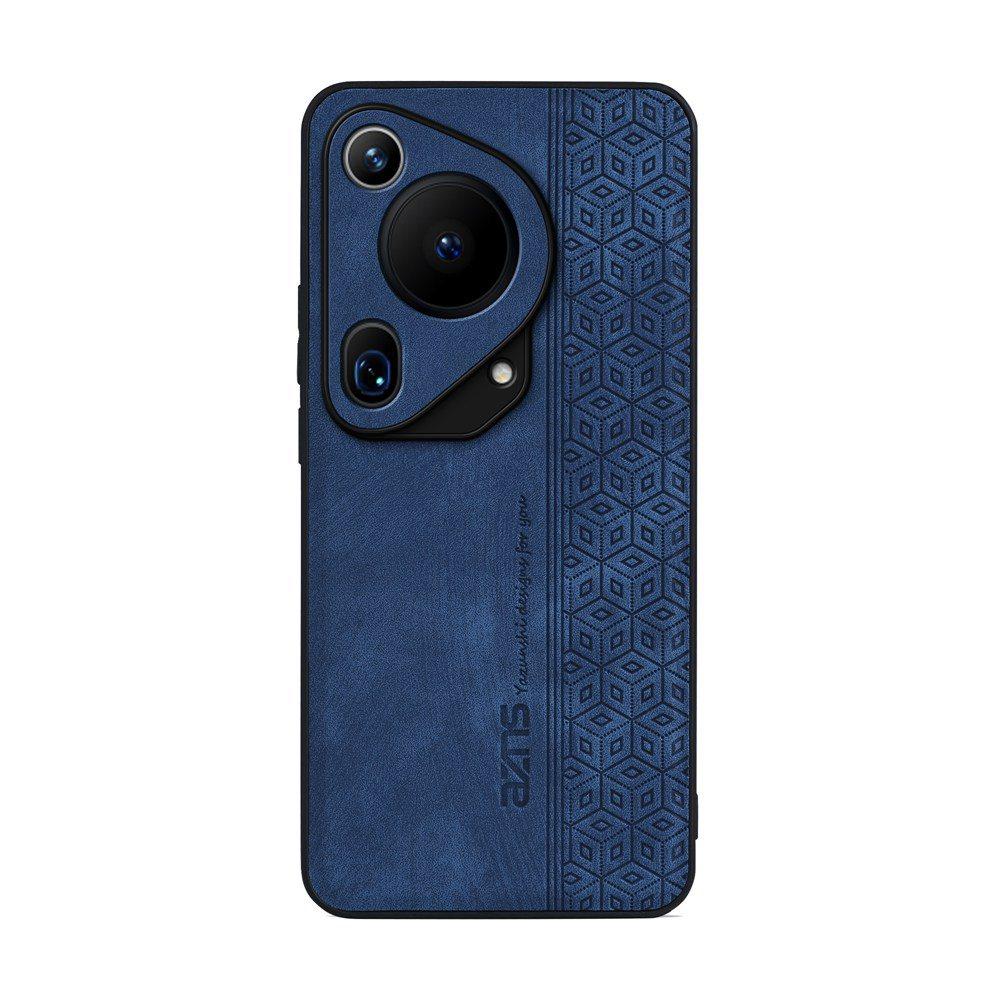 Кожаный чехол для Huawei Pura 70 Ultra, ультратонкий защитный чехол с кубическим узором для Huawei P60 Art Pura 70 Pro Plus, чехол