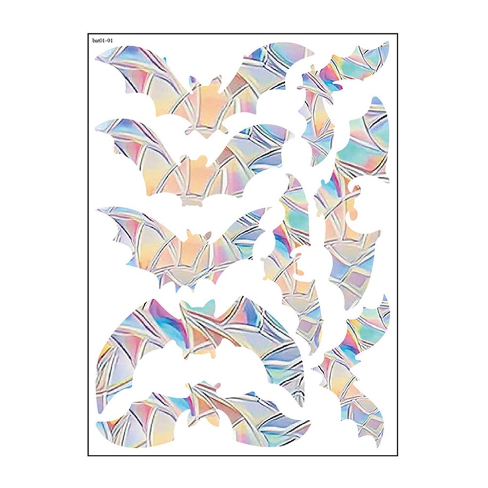 Электростатическая радужная оконная пленка, креативные шикарные наклейки на окна своими руками, призматические бабочки, многоразовые аксессуары для домашней двери
