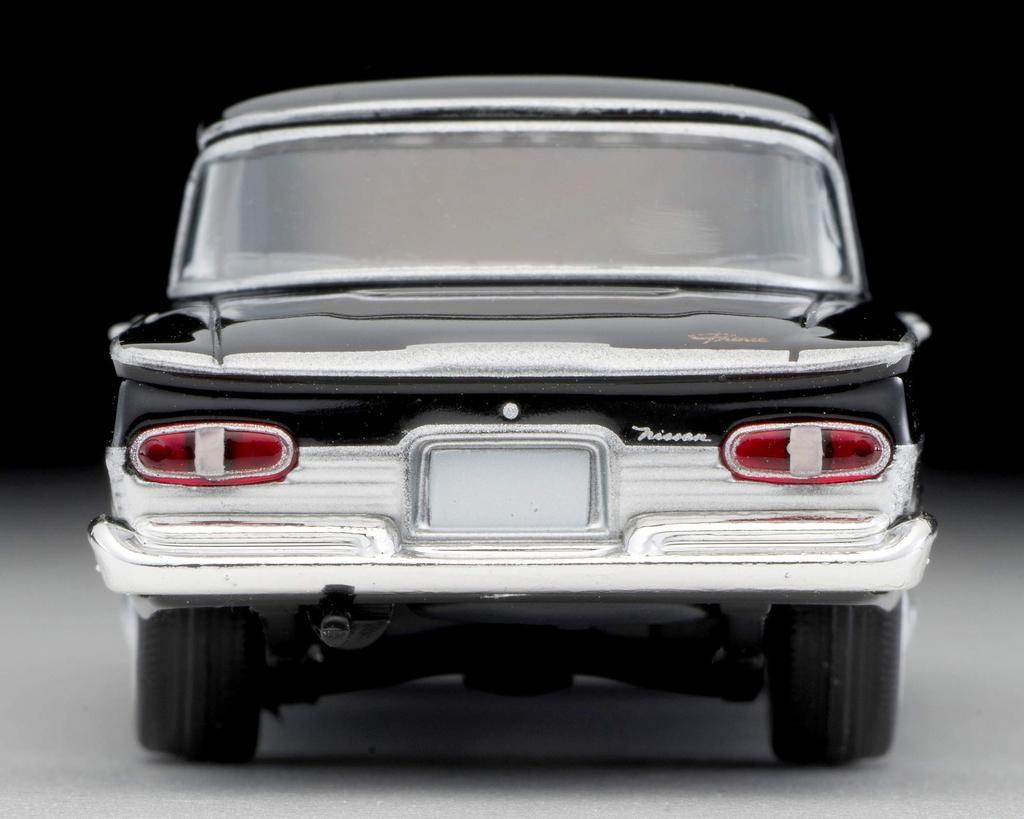 Tomytec Tomica Limited Vintage scale Nissan Prince Gloria Super 6 Black 1966 Model 1/64 TLV-174d (Finished)