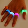 Женское/мужское разноцветное светящееся пластиковое кольцо, ювелирный аксессуар