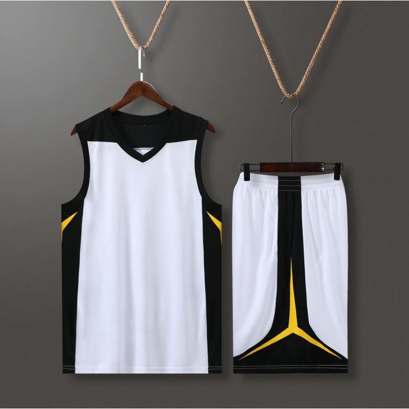 Men Women Basketball Jersey Set Breathable Sport Vest Training Game Uniform
