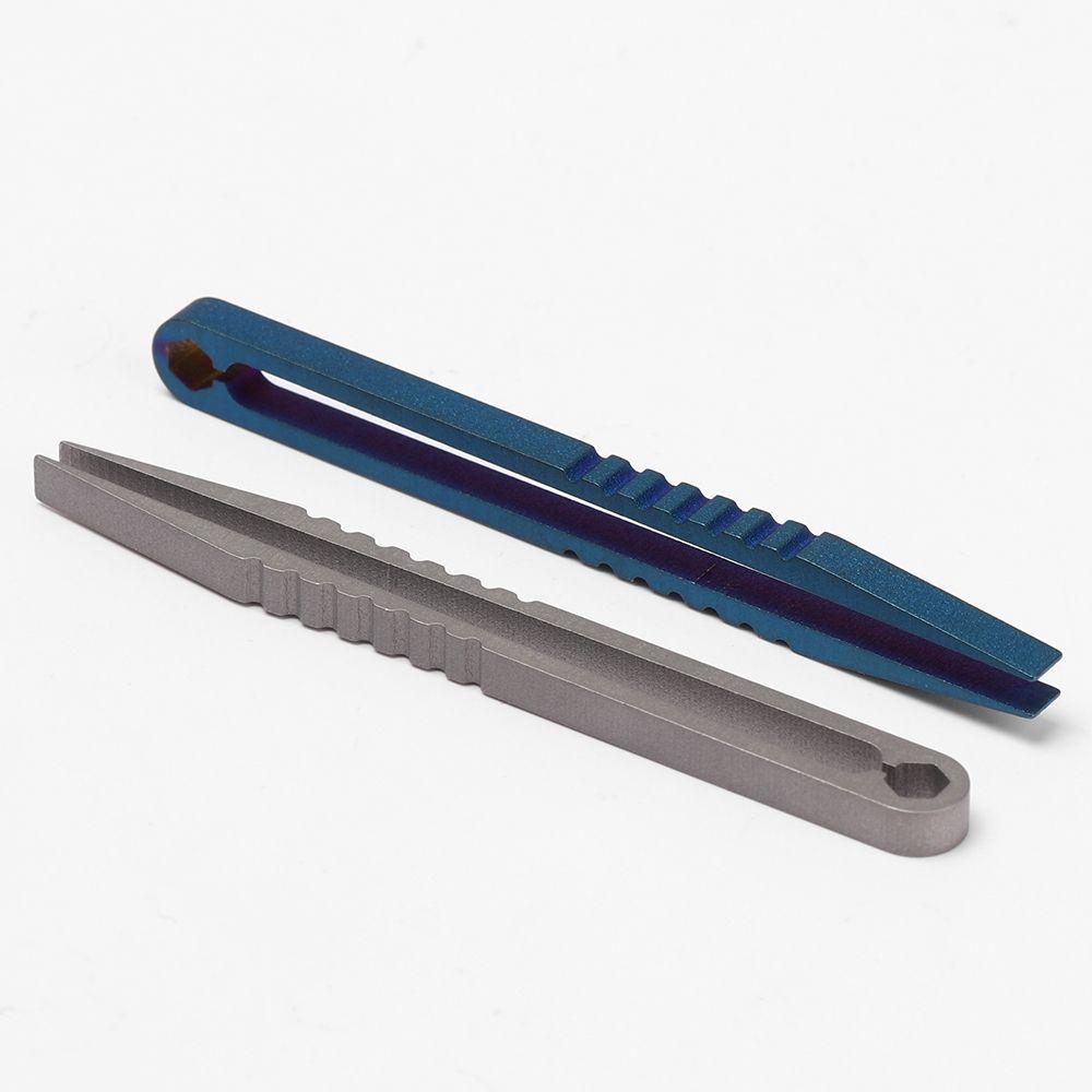 Инструмент для обслуживания Кемпинговый пинцет для кемпинга и отдыха на природе, титановый пинцет, зажимной зажим TC4, многоцелевой гаджет для повседневного использования