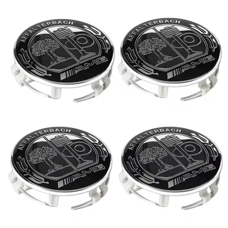 75mm Car Wheel Hub Center Cover for Mercedes benz W203 W204 W205 W209 W210 W211 W212 W176 W166 W163 W221 Auto Accessoires1 AH1