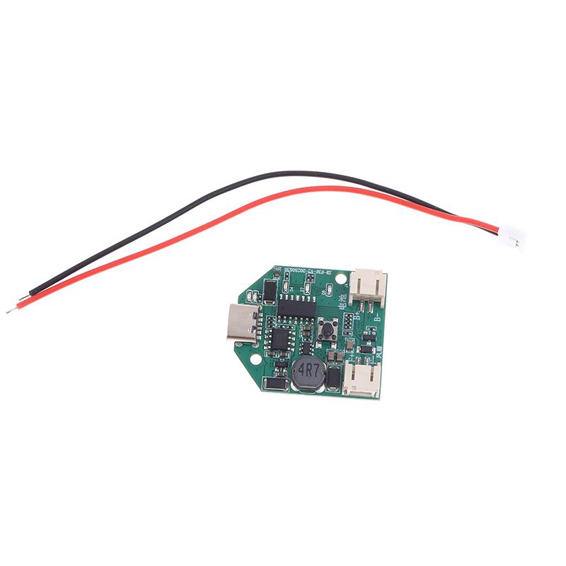 Модуль вентилятора Type-C Micro Usb 9 В 3 скорости Плавная регулировка скорости Плата управления зарядкой Мини настольный вентилятор Ручной вентилятор Схема Печатная плата