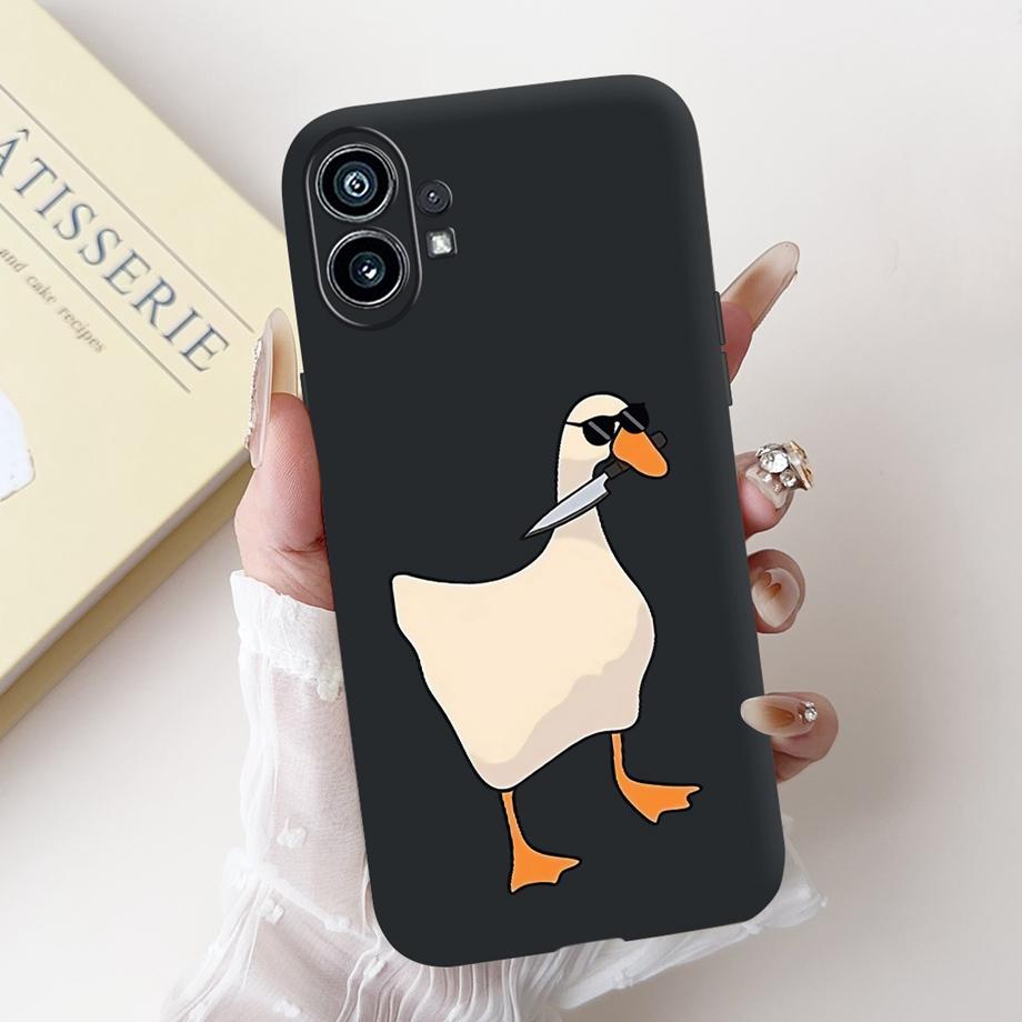 Butterfly Flower Landscape Marble Cartoon Cover For Nothing Phone 1 2 2a 3a Pro Case Phone (2a) (3a) Pro Capa Silicone Funda
