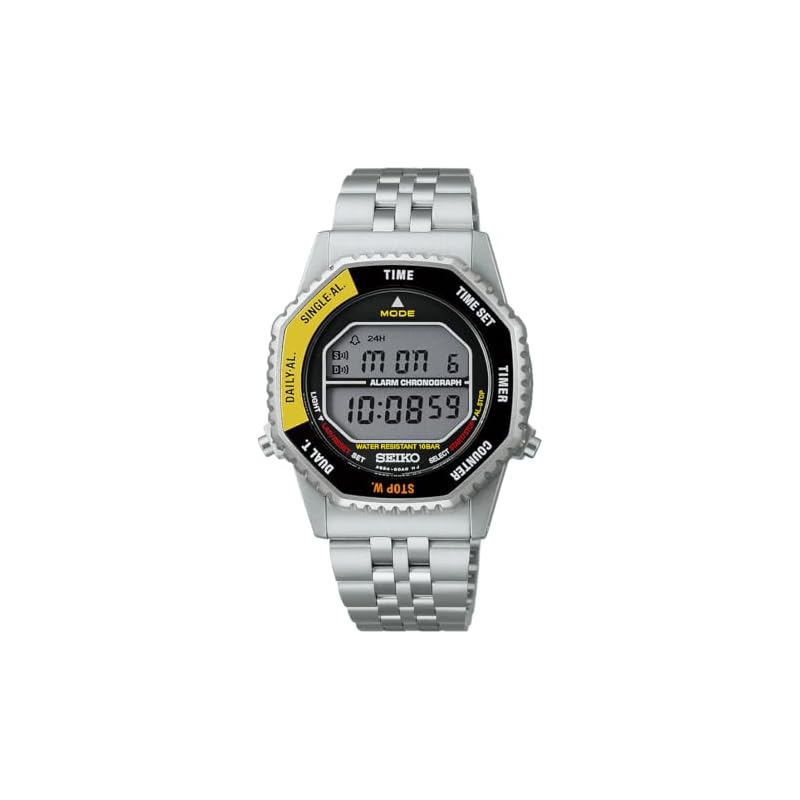 [Часы Seiko] SEIKO SELECTION SBJG017 Мужские/Унисекс Цифровые часы Rotocall На батарейке Кварцевые Поворотный переключатель Функция Нержавеющая сталь