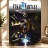 Final Fantasy Characters and Villain Personalized D Textured Metal Poster Wall Art Tinplate Sign for Modern Home Decoration