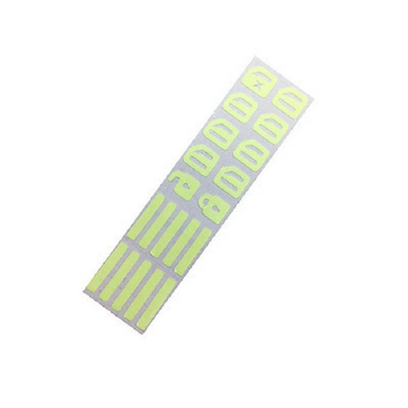 Car Window Luminous Button Sticker KTY