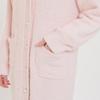 Narue Ivory Mole Knit Ribbon Cardigan Women's Robe/Gown