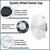 Wheel Center Caps for Chevy 16" Wheel Suburban 1500 Blazer Express Van Suburban Tahoe 1992-1999 Center Hubcaps, 9593887 9593888 15040220, 5 Spokes, 1