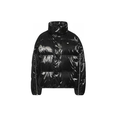 Originals 600 Puffy Plain Glossy Пуховик свободного кроя Женская верхняя одежда Черный IU4797