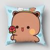 Наволочка Бубу Дуду Милая мультяшная наволочка с медведем Чехол для подушки для дивана в гостиной Украшение для дома в спальне Детский подарок