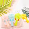 Portable Handheld Fan Mini Random Color Without Battery Portable Hand Press Cute Fan For Children Hand Pressure Fan Summer