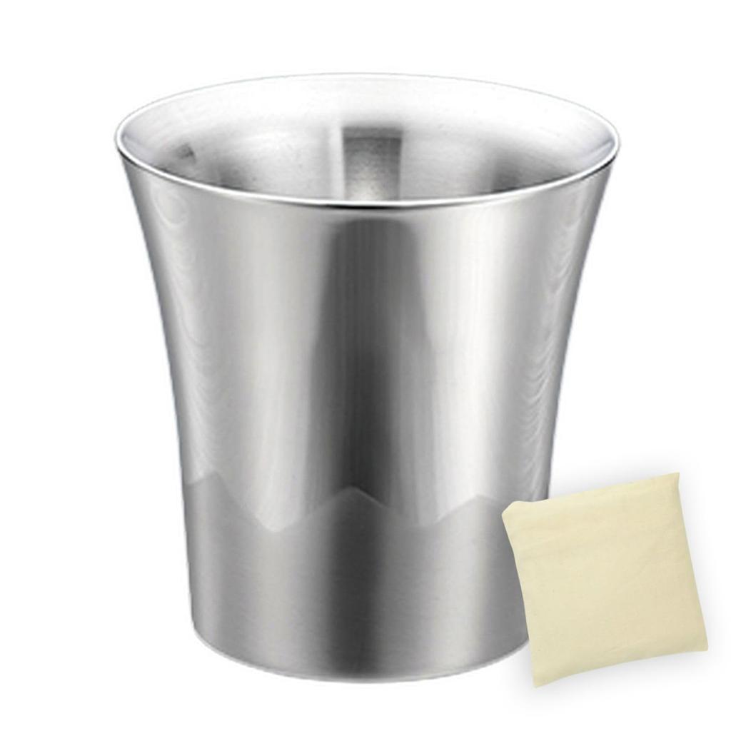 J-kitchens Гора. Двухстенная кружка Fuji, 260 мл, Сделано в Японии (Включает SimpleBag Сделано во Вьетнаме Набор)