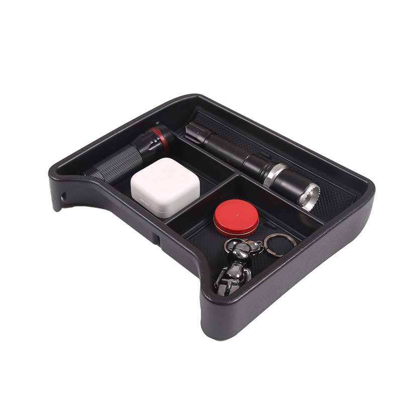 ABS черный автомобильный консольный подлокотник нижний контейнер для хранения ящик для Volkswagen VW ID.4 ID4 ID 4 CROZZ авто интерьер