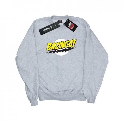 The Big Bang Theory Womens/Ladies Sheldon Bazinga Sweatshirt
