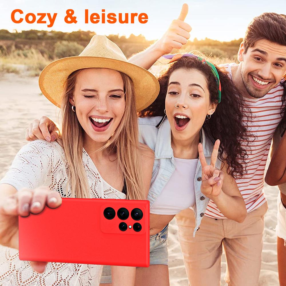 Жидкий силиконовый чехол для телефона Samsung Galaxy S25 Ultra S24 S21 S22 S23 Plus S20 S21 FE S24 Ultra 5G противоударный задний чехол