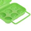3 Pcs Sturdy Shockproof Egg Storage Carrier ABS Egg Container Egg Organizer Box  Outdoor Camping