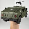 1:18 Hummer H1 Военный Взрывозащищенный Бронированный Автомобиль Металлический Литой Модель Автомобиля Настольный Дисплей Коллекционные Украшения Праздник