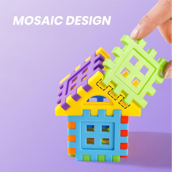 1 комплект строительных игрушек, креативные детские строительные блоки, игрушки, гигантские вафельные блоки, обучающие игрушки для детей