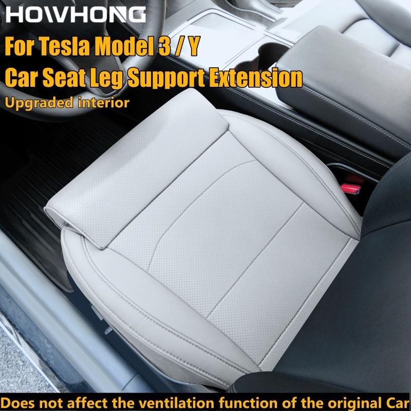 For Tesla Model 3 Y New Y Juniper Rear Seats Leg Support Extension Cover Memory Foam Extender Cushion Car Interior Accessories