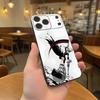 Anime S-Soul Eater Phone Case For iPhone 17,16,15,14,13,12,11,Pro,XS,Max,XR,Plus,E,SE4,Mini Black Soft Cover
