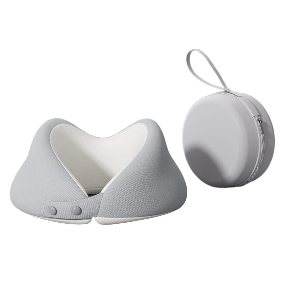 Slow Rebound U-Shaped Neck Pillow Machine-Washable Cover Portable Design Travel Neck Pillow With EVA case Soft Material