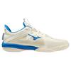 Mizuno Унисекс Wave Claw Neo 2 Бадминтонные кроссовки Белый Синий Красный 71GA227010